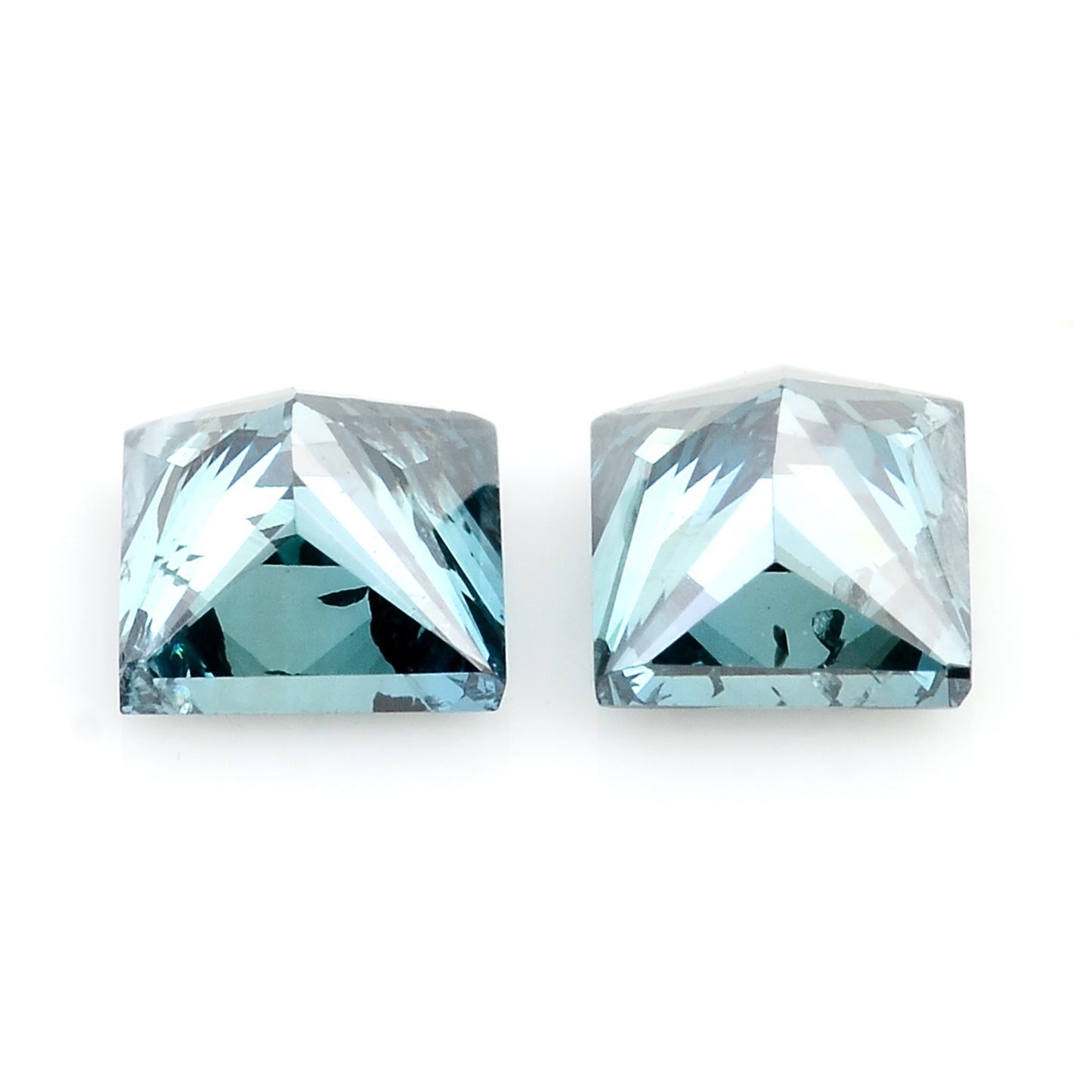 0.44 Blue Diamond Sqaure Loose Gemstone
