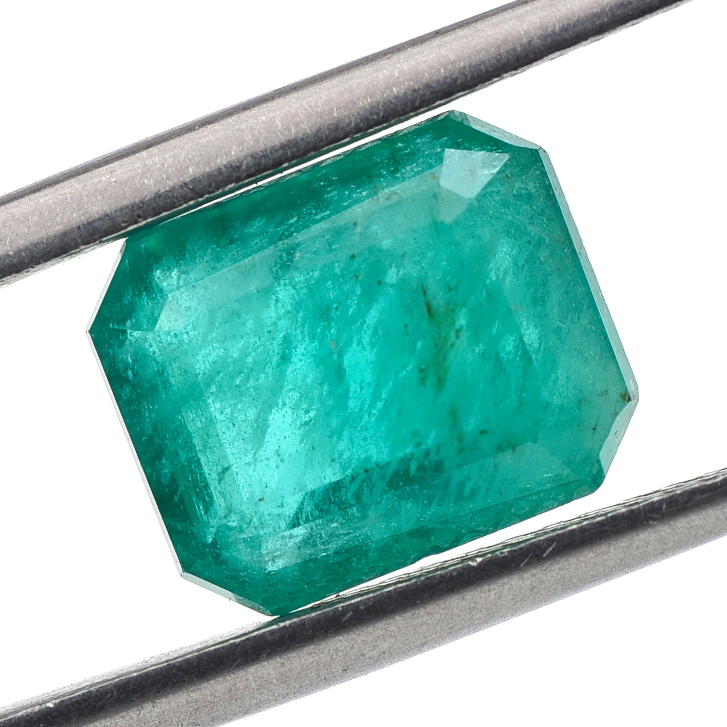 3.87 Natural Beryl Emerald Emerald Cut Gemstone