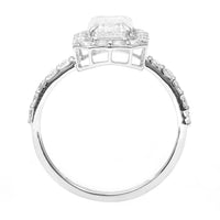 2.63 Carats Lab Grown Diamond 14K Gold Ring