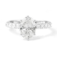 2.39 Carats Lab Grown Diamond 14K Gold Ring