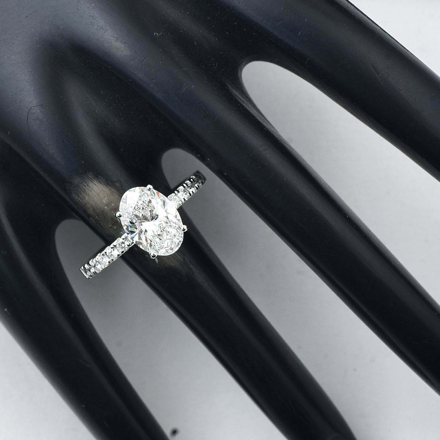 2.31 Carats Lab Grown Diamond 14K Gold Ring