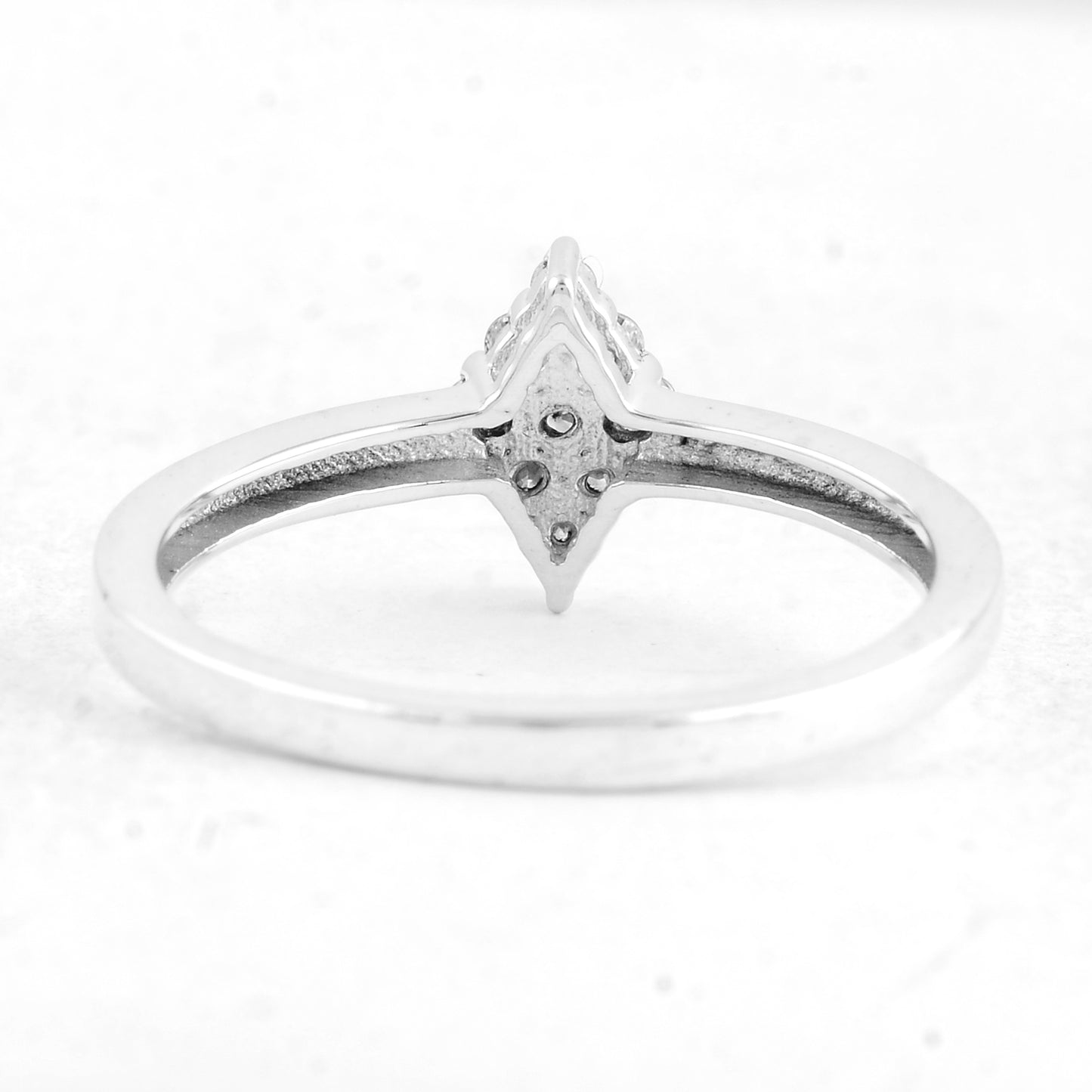 0.35 Ct Round Cubic Zirconia 925 Sterling Silver Ring