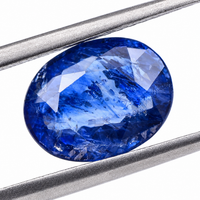 2.9 Natural Corundum Sapphire Oval Mixed Cut Gemstone