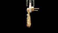 2.15 Ct Oval Tourmaline 14K Gold Earrings