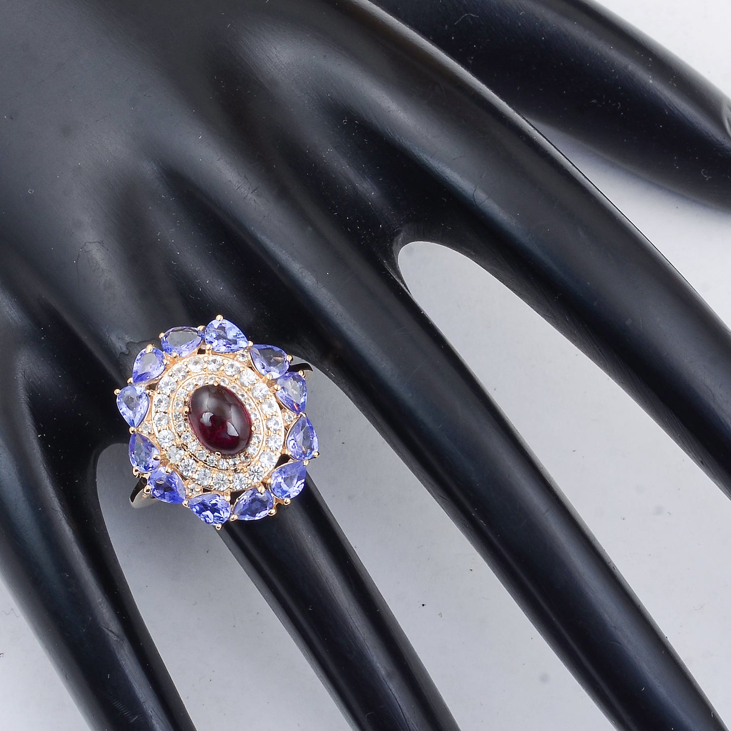 2.97 Ct Oval Tourmaline 14K Gold Ring
