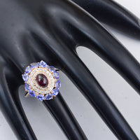 2.97 Ct Oval Tourmaline 14K Gold Ring