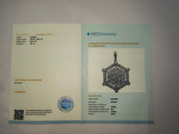 2.06 Carats Lab Grown Diamond 14K Gold Pendant
