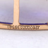 6.37 Ct Oval Natural Tanzanite 14K Gold Pendant