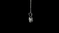 1.49 Ct Round Lab Grown Diamond 14K Gold Pendant