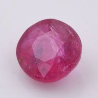 1.56 Natural Corundum Ruby Oval Mixed Cut Gemstone