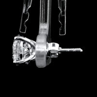 3.01 Carats Lab Grown Diamond 14K Gold Earrings