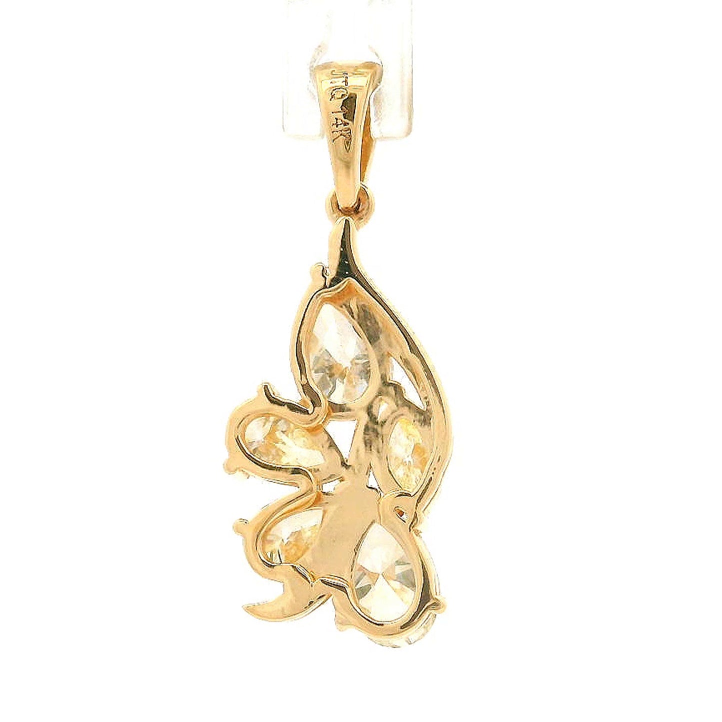 1.04 Ct Marquise Diamond 14K Gold Pendant