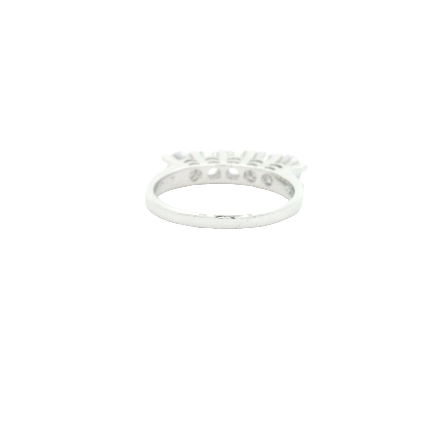 3.72 Ct Cubic Zirconia 925 Sterling Silver Ring