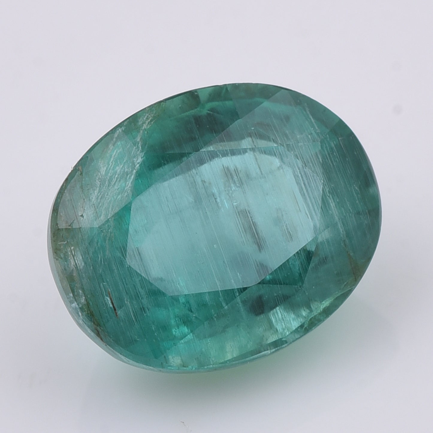 2.72 Natural Beryl Emerald Oval Mixed Cut Gemstone