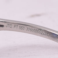 2.42 Ct Oval Mixed Cut Natural Sapphire 950 Platinum Ring