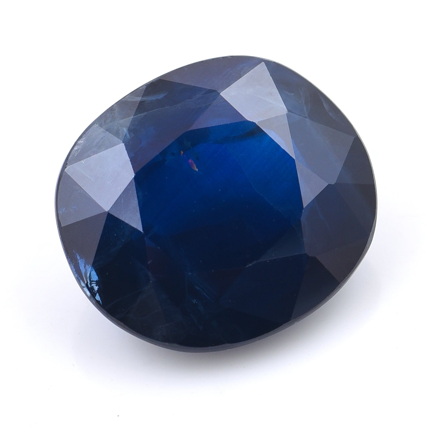 13.35 Natural Corundum Sapphire Rectangular Cushion Mixed Cut Gemstone