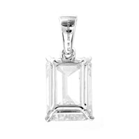 4.07 Carats Lab Grown Diamond 14K Gold Pendant