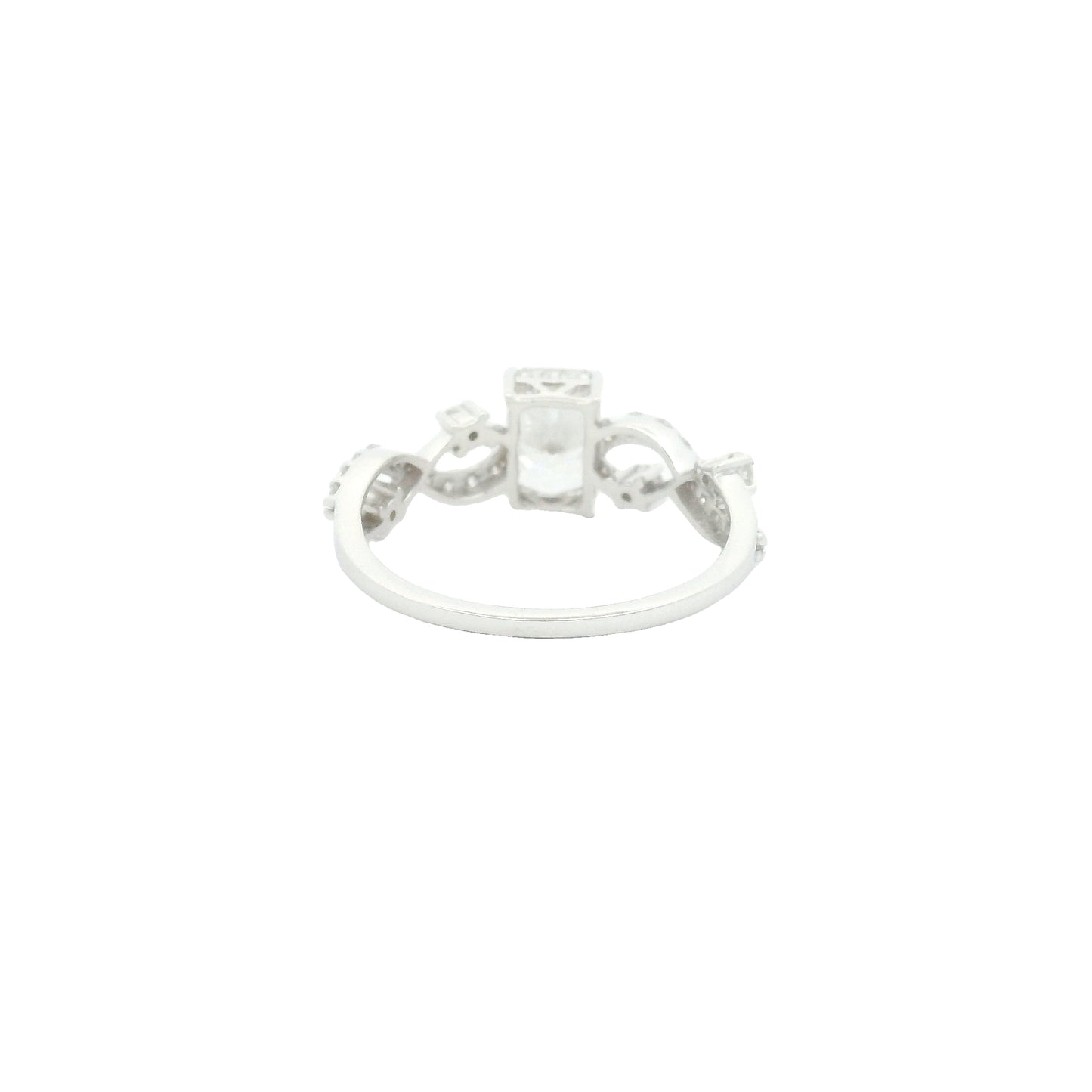 1.39 Carats Lab Grown Diamond 14K Gold Ring