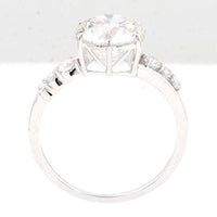 3.05 Ct Round Brilliant Lab Grown Diamond 14K Gold Ring