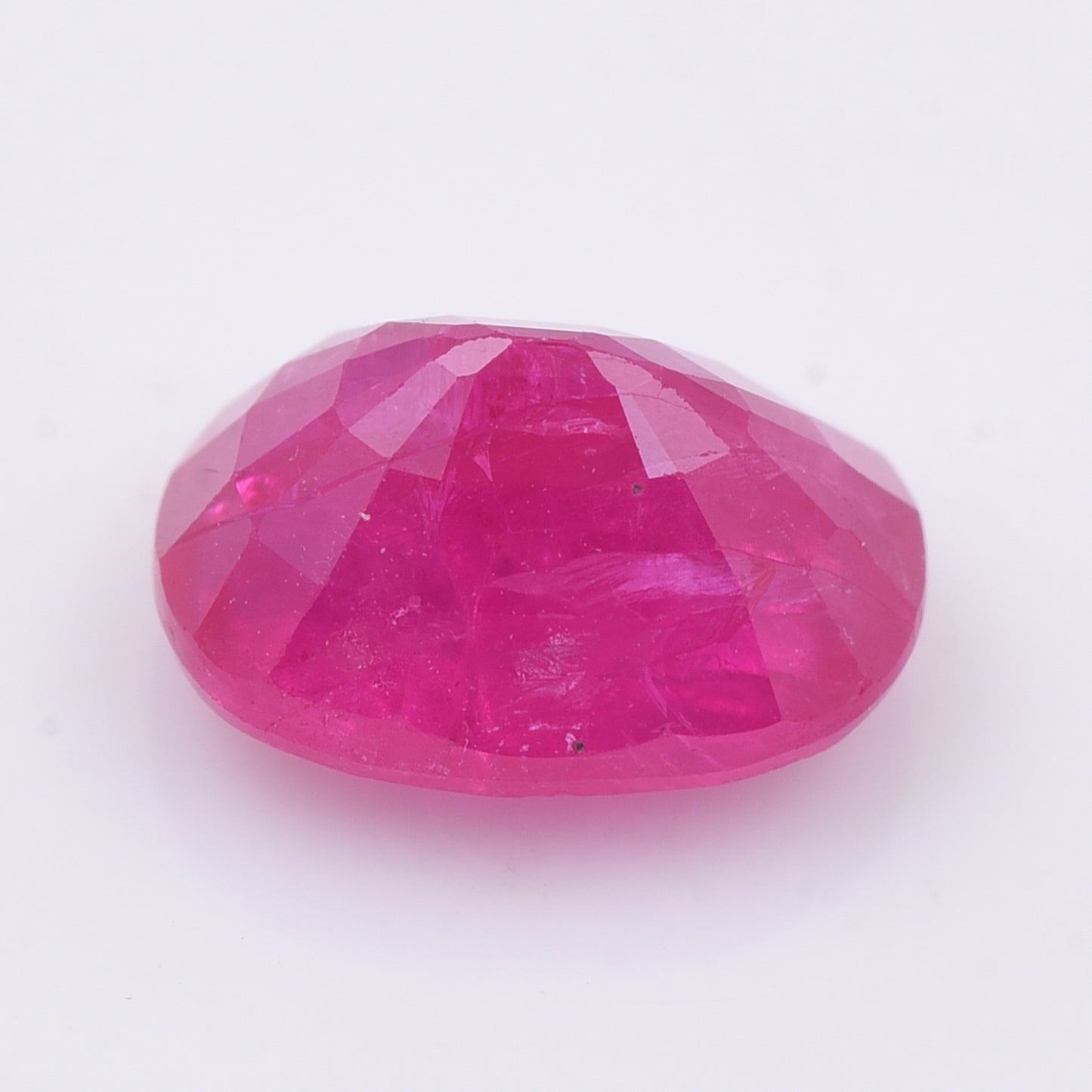 2.37 Natural Corundum Ruby Rectangular Cushion Mixed Cut Gemstone