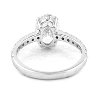 2.32 Carats Lab Grown Diamond 14K Gold Ring