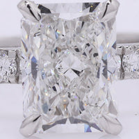 2.49 Carats Lab Grown Diamond 950 Platinum Ring
