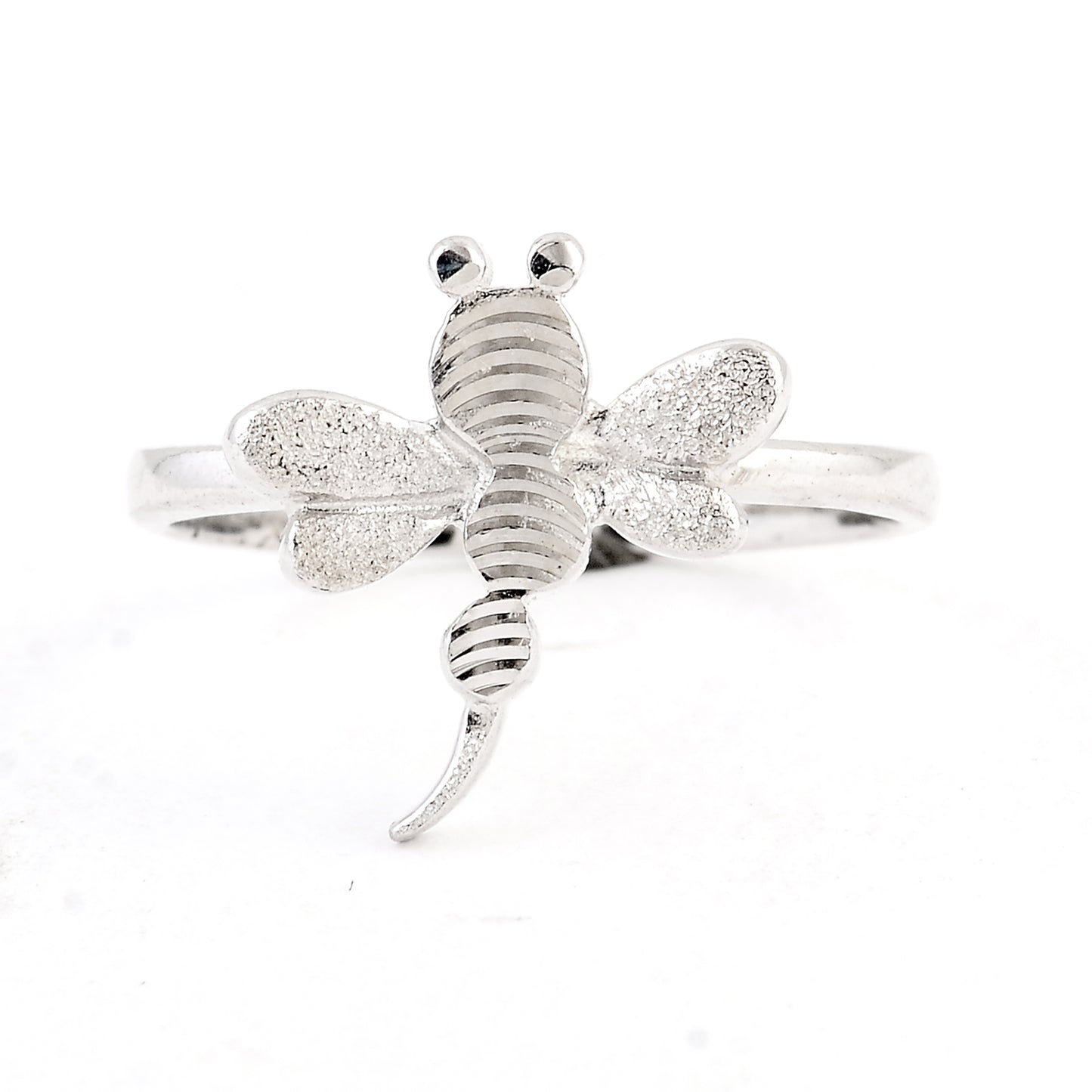 0.00 Ct Plain 925 Sterling Silver Ring