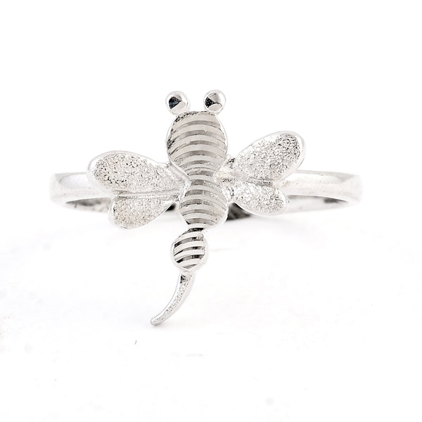0.00 Ct Plain 925 Sterling Silver Ring