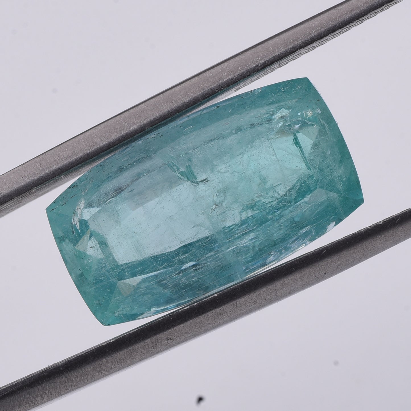 8.55 Natural Beryl Emerald Rectangular Cushion Mixed Cut Gemstone