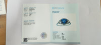 1.92 Ct Pear Mixed Cut Natural Sapphire 14K Gold Ring