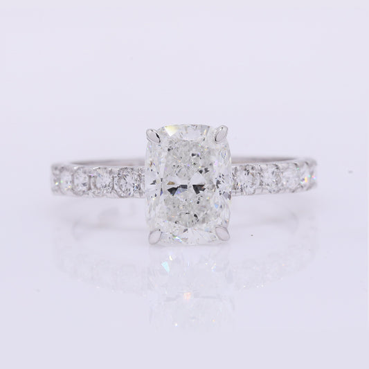2.48 Carats Lab Grown Diamond 14K Gold Ring