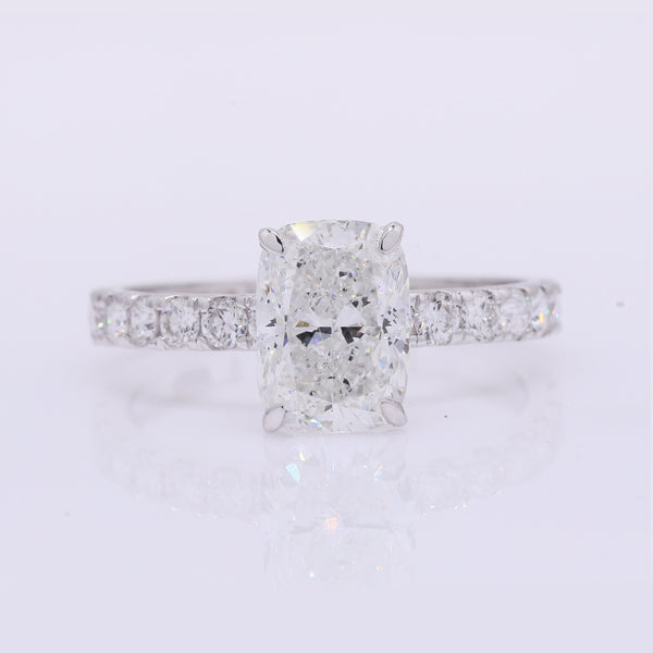2.48 Carats Lab Grown Diamond 14K Gold Ring