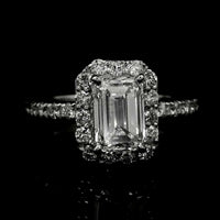 1.92 Carats Lab Grown Diamond 14K Gold Ring