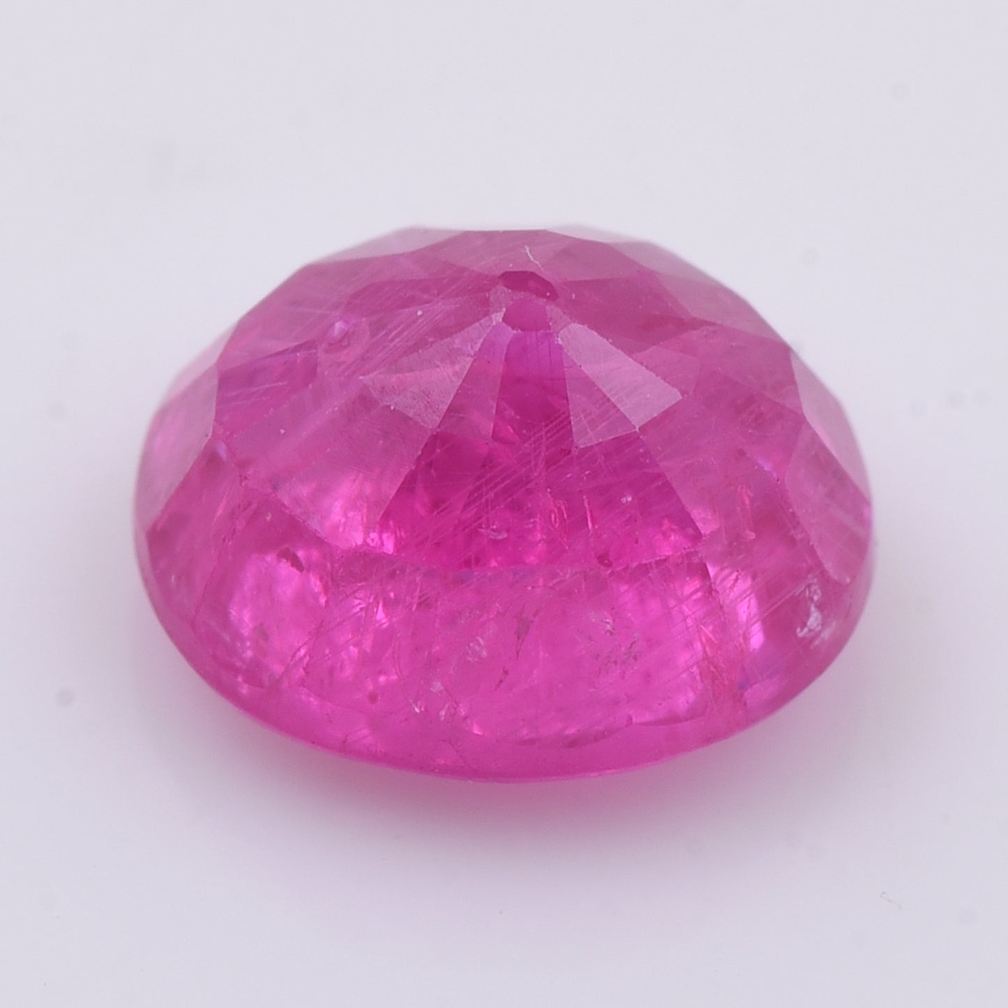 2.38 Natural Corundum Ruby Oval Mixed Cut Gemstone