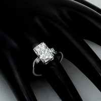 3.32 Carats Lab Grown Diamond 14K Gold Ring
