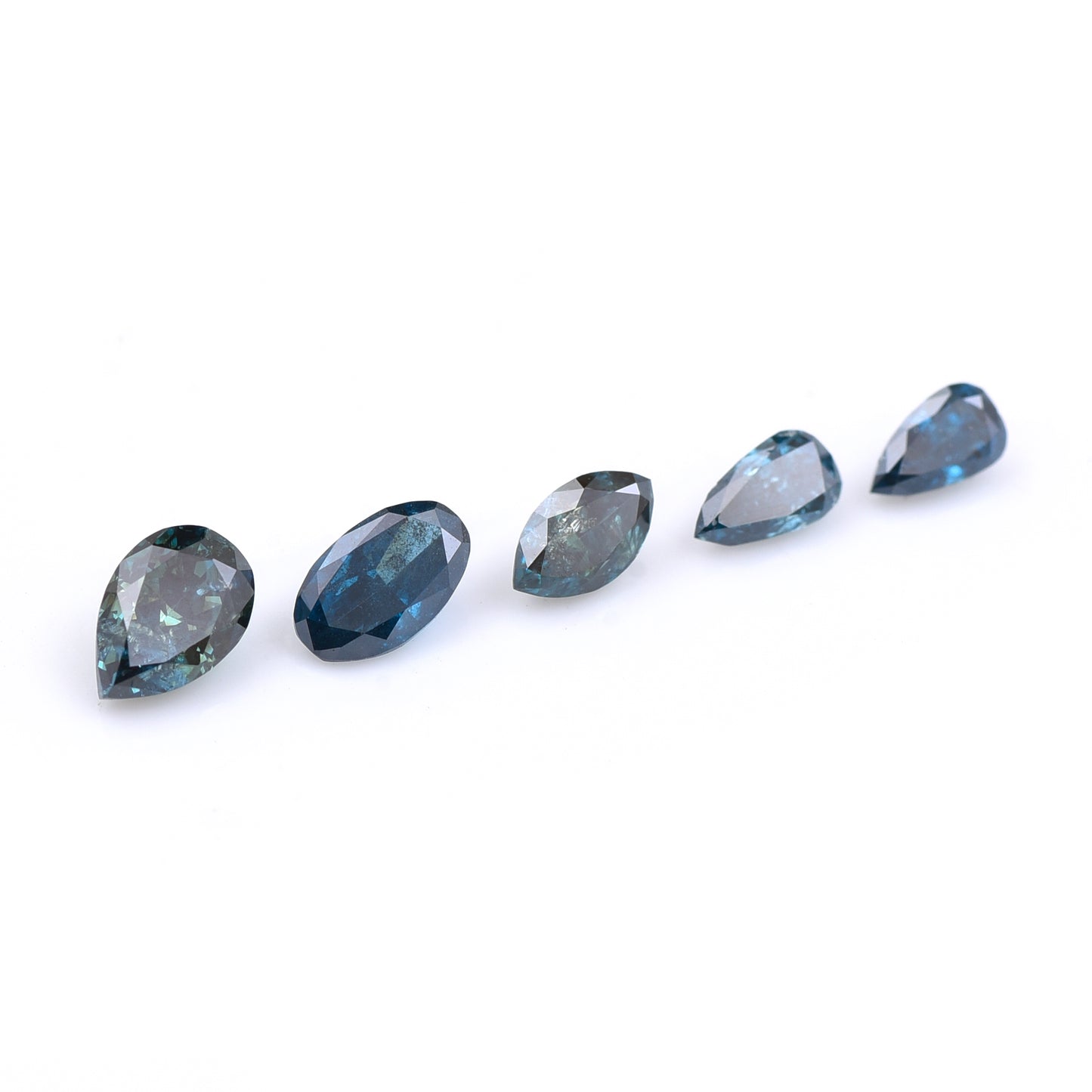1.06 Blue Diamond Pear, Marquise, Oval Loose Diamond