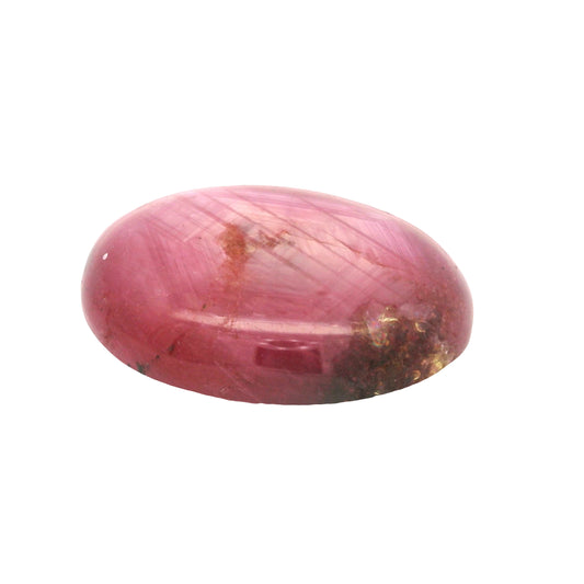 64.8 Star Ruby Oval Gemstone