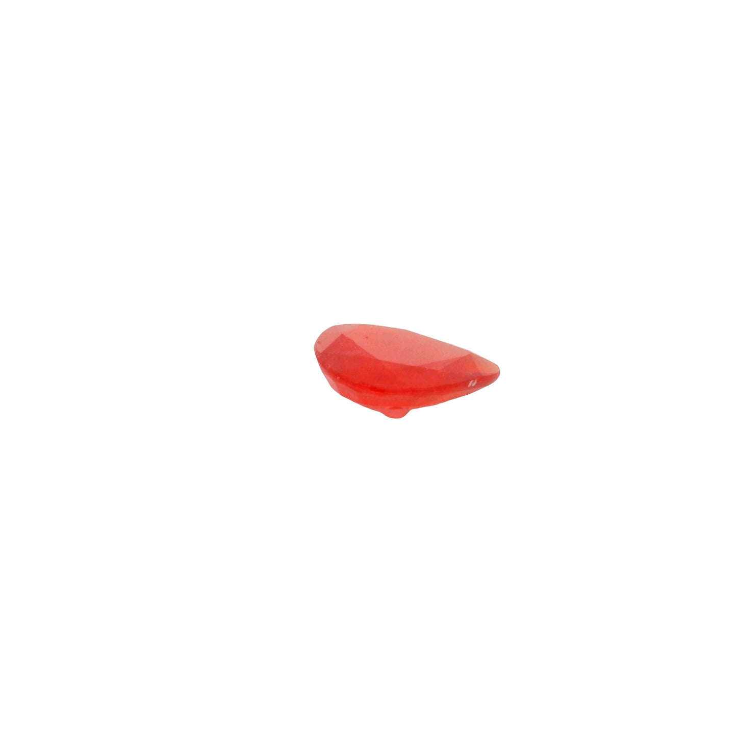 2.6 Orange Sapphire Pear Gemstone