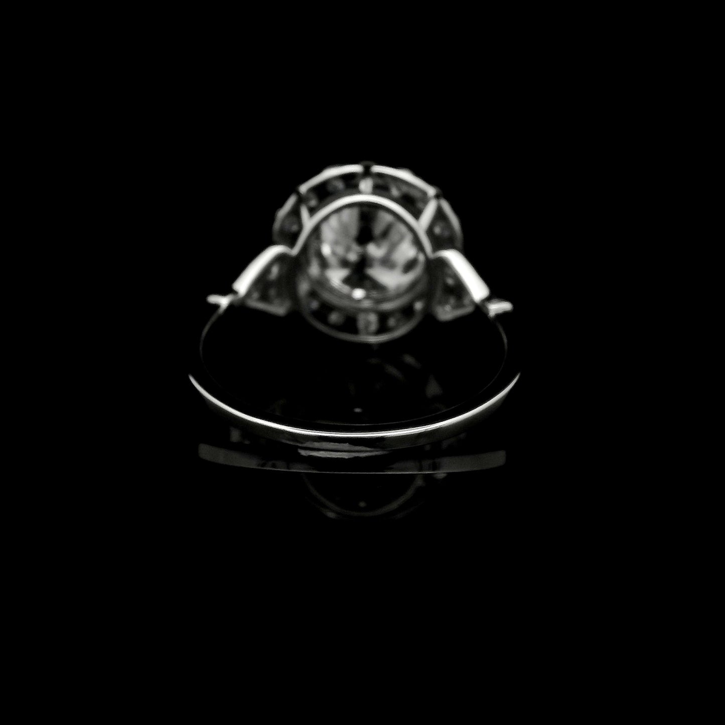 2.81 Carats Lab Grown Diamond 14K Gold Ring