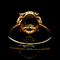 1.03 Ct Square Tanzanite 14K Gold Ring