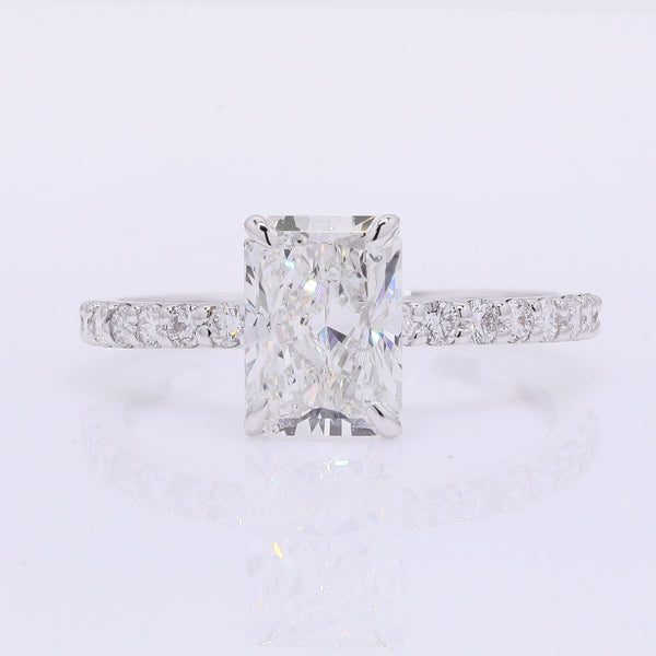 2.30 Carats Lab Grown Diamond 14K Gold Ring