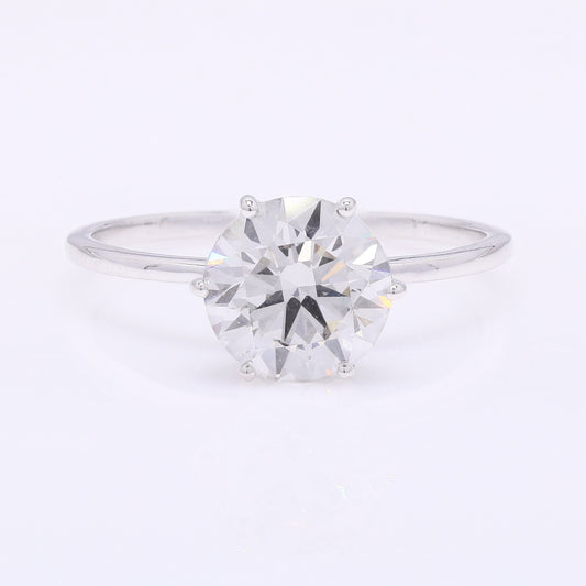 2.07 Carats Lab Grown Diamond 14K Gold Ring