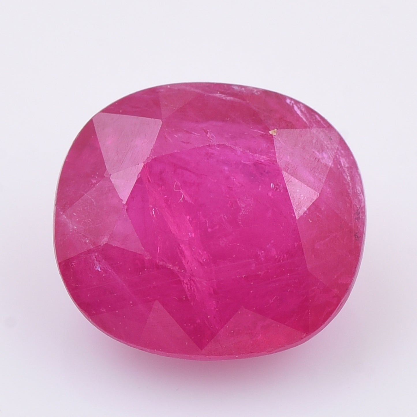 1.92 Natural Corundum Ruby Rectangular Cushion Mixed Cut Gemstone