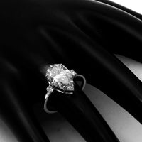 3.13 Carats Lab Grown Diamond 14K Gold Ring