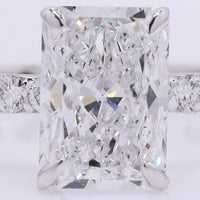 2.42 Carats Lab Grown Diamond 14K Gold Ring