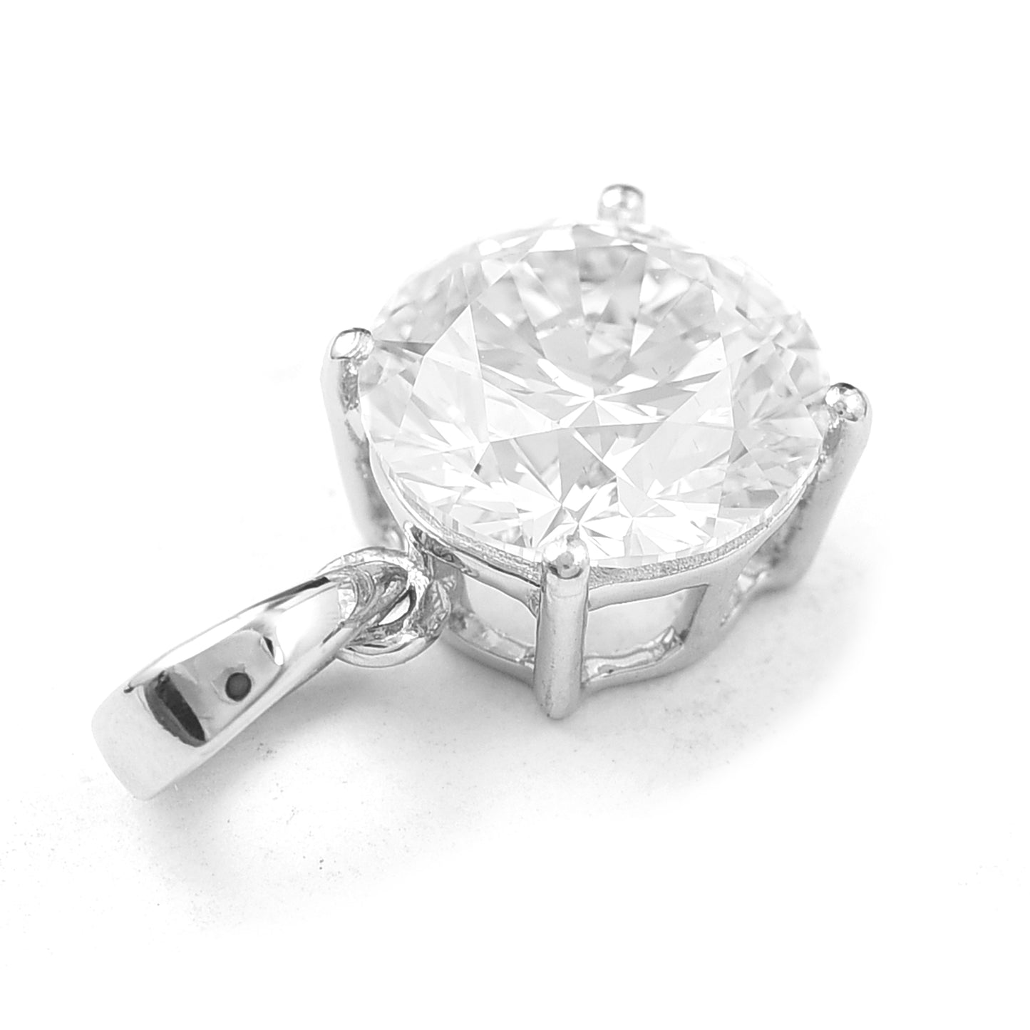 2.04 Carats Lab Grown Diamond 950 Platinum Pendant