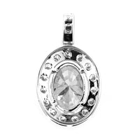 2.53 Carats Lab Grown Diamond 14K Gold Pendant