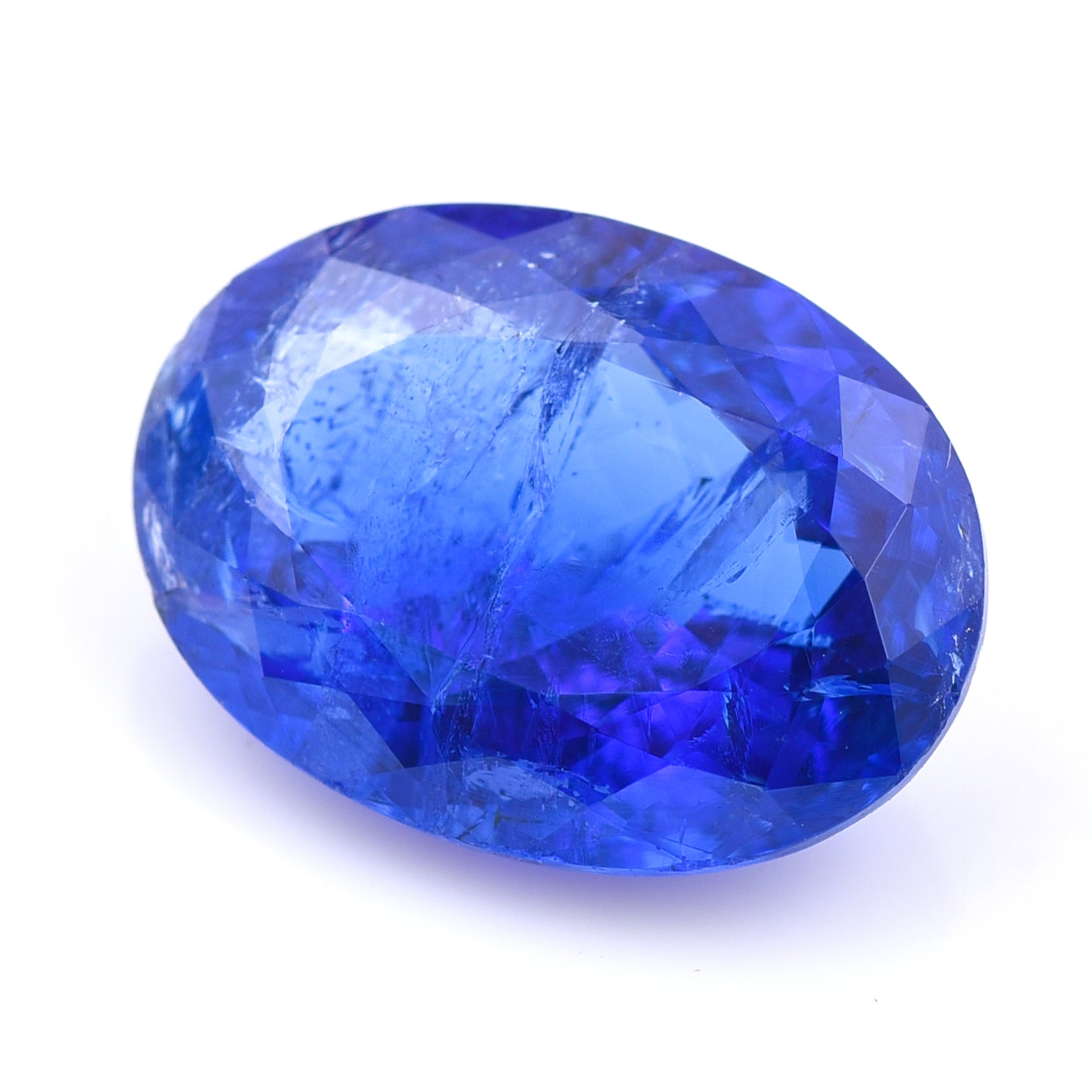 7.14 Natural Zoisite Tanzanite Oval Mixed Cut Gemstone