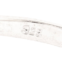 0.00 Ct Plain 925 Sterling Silver Ring