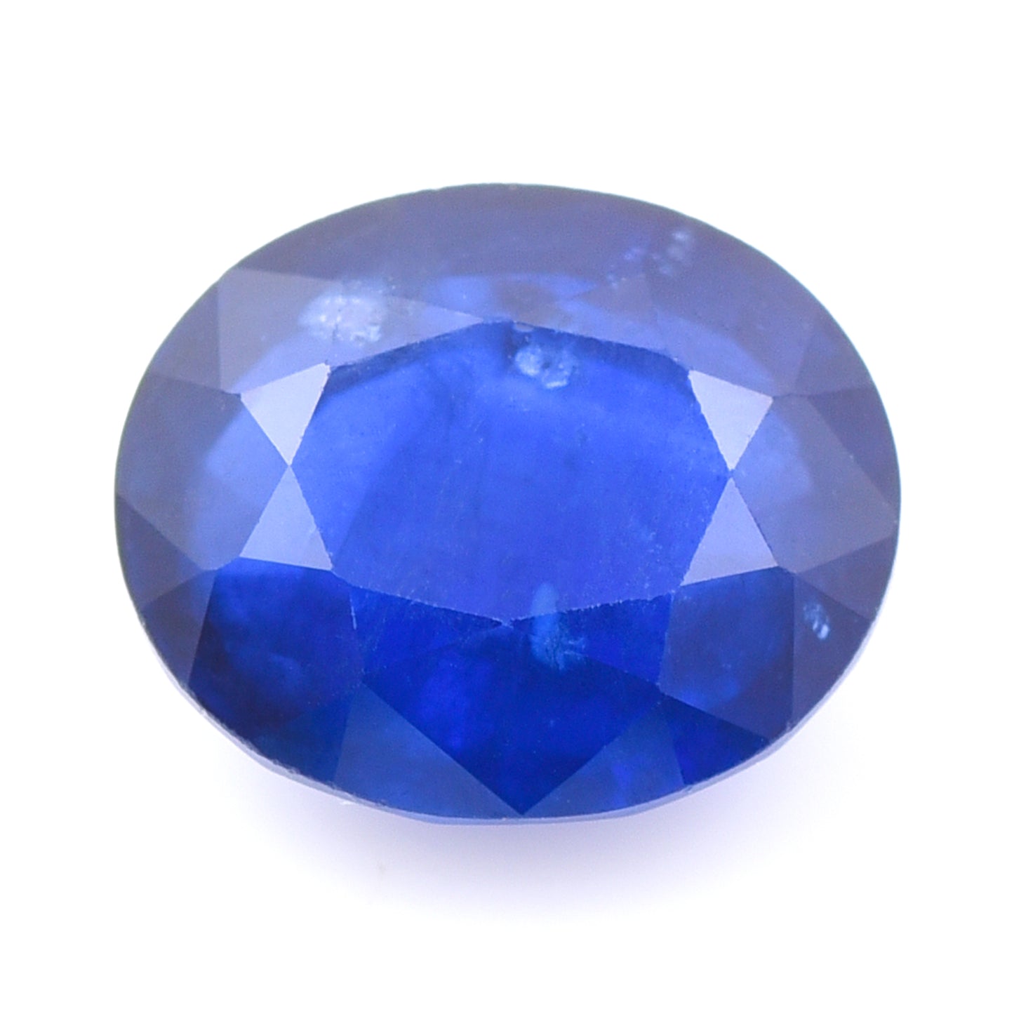 2.89 Natural Corundum Sapphire Oval Mixed Cut Gemstone